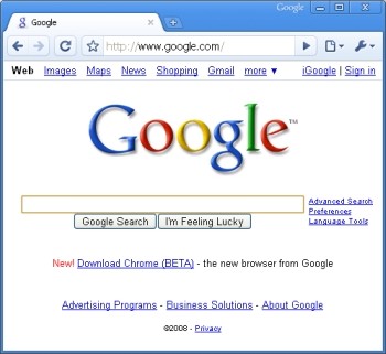 Google Chromo Browser